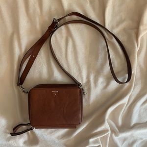 Fossil Leather Crossbody bag